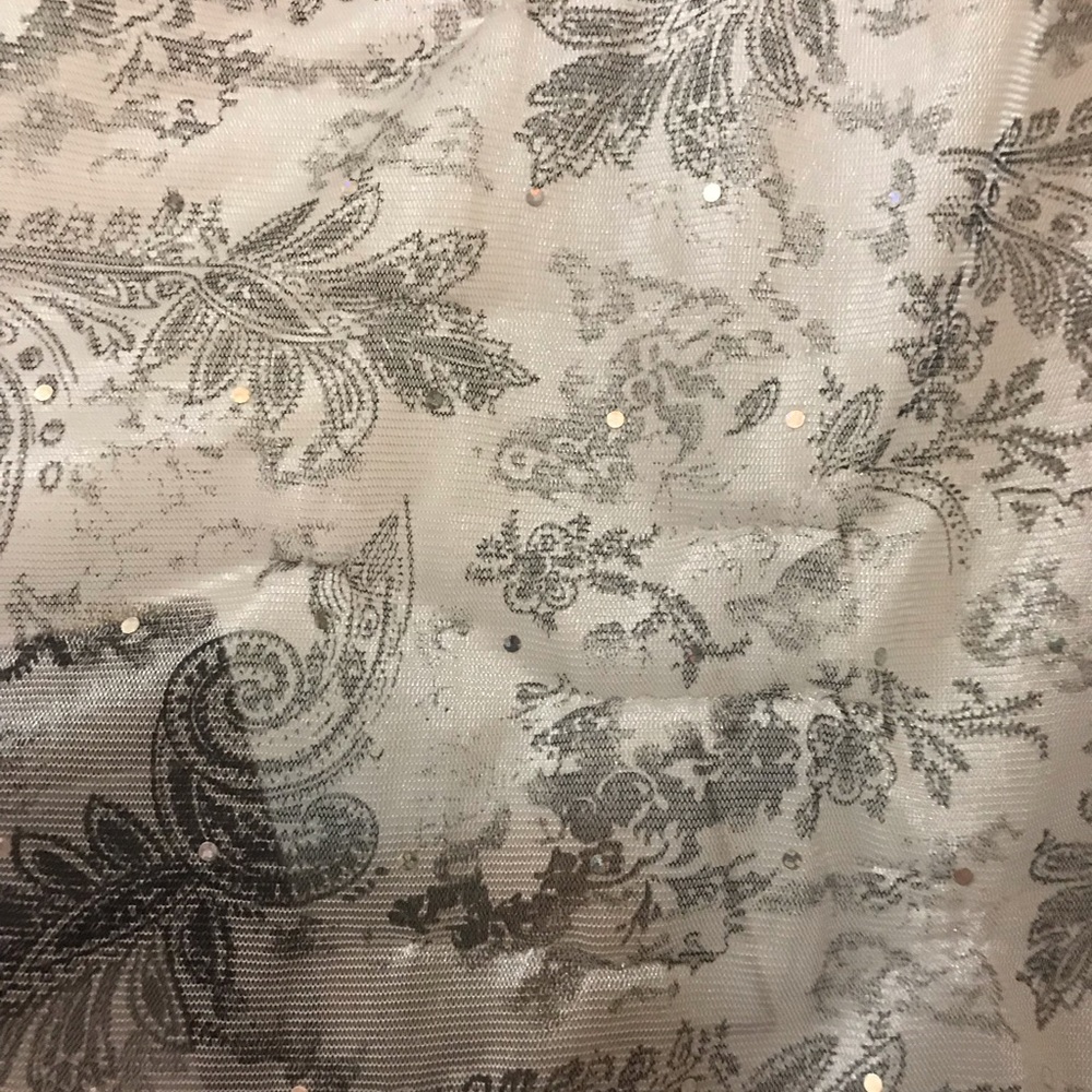 Silver Sparkle Light Scarf
